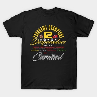 Desperadoes 12 times Panorama Champions T-Shirt